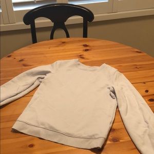 Banana republic crew neck puffy sleeve sweatshirt